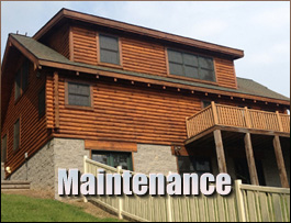  Boyle County, Kentucky Log Home Maintenance