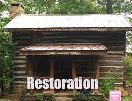 Historic Log Cabin Restoration  Boyle County, Kentucky